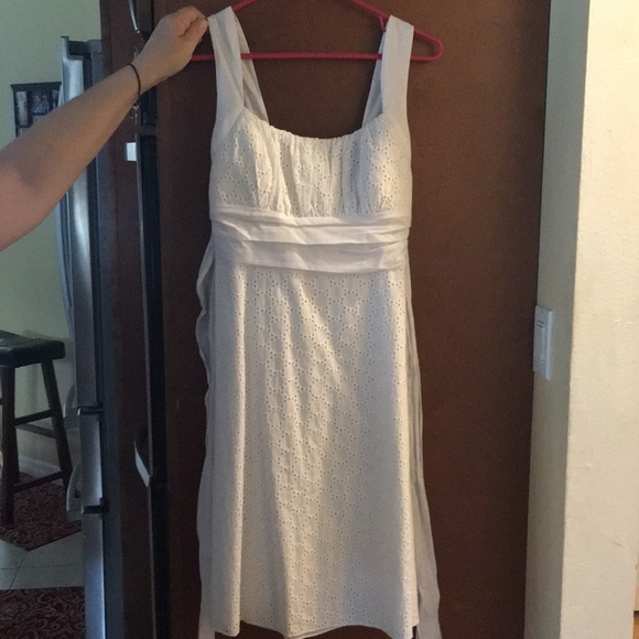 B. Smart Dresses & Skirts - White eyelet cotton sundress B. Smart Dresses & Skirts - White eyelet cotton sundress